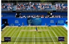 BIRMINGHAM, ENGLAND - JUNE 12:  Ana Ivanovic of Serbia hits a return during Day Four of the Aegon Classic at Edgbaston Priory Club on June 12, 2014 in Birmingham, England.  (Photo by Paul Thomas/Getty Images)